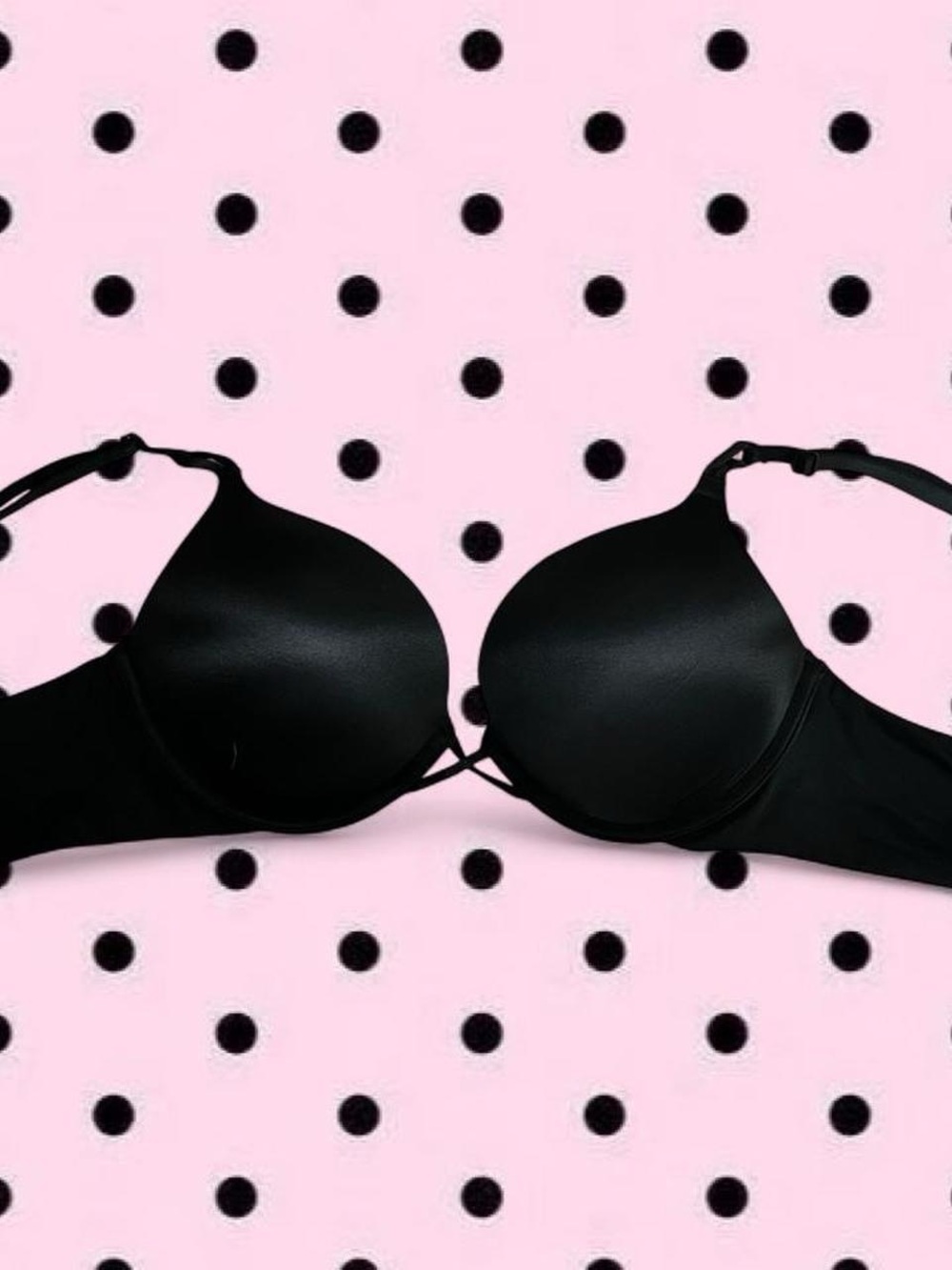 Victoria's Secret black push-up bra